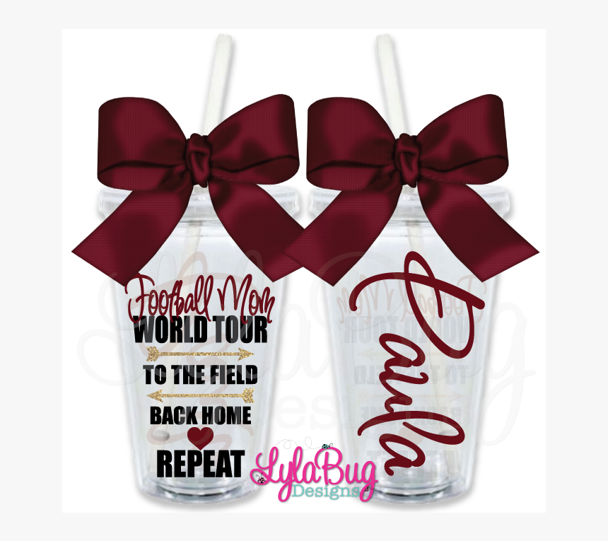 Football Mom World Tour Personalized Tumbler - Wrapping Paper, HD Png Download, Free Download