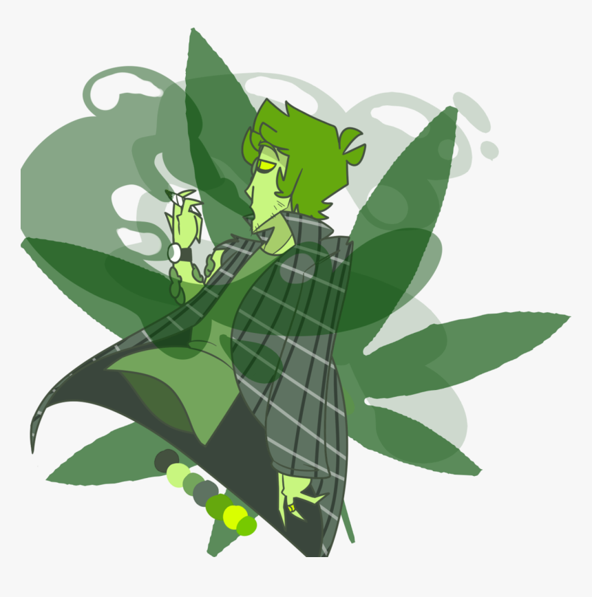 Transparent Cartoon Weed Leaf Png - Weed Caeton, Png Download, Free Download