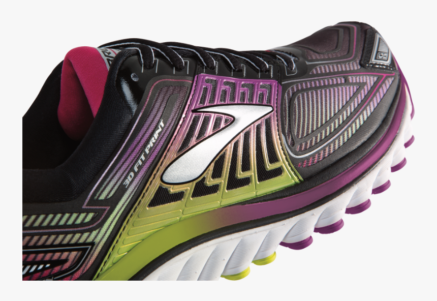 Glycerin 13 Shoe Technology, Features Of Brooks Glycerin - Brooks 3d Fit Print, HD Png Download, Free Download