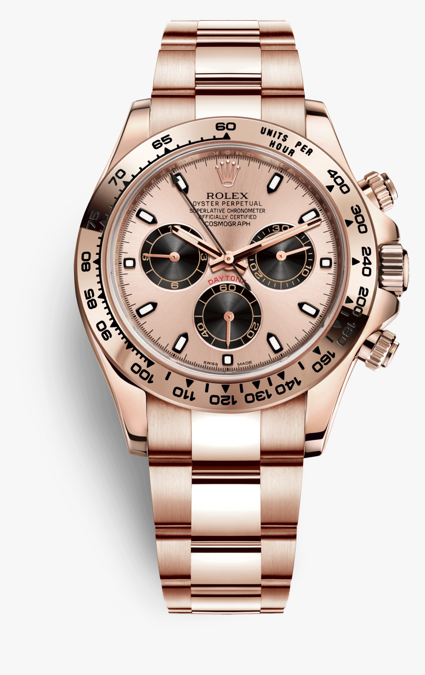 Cosmograph-daytona - Rolex Daytona Rose Gold, HD Png Download, Free Download