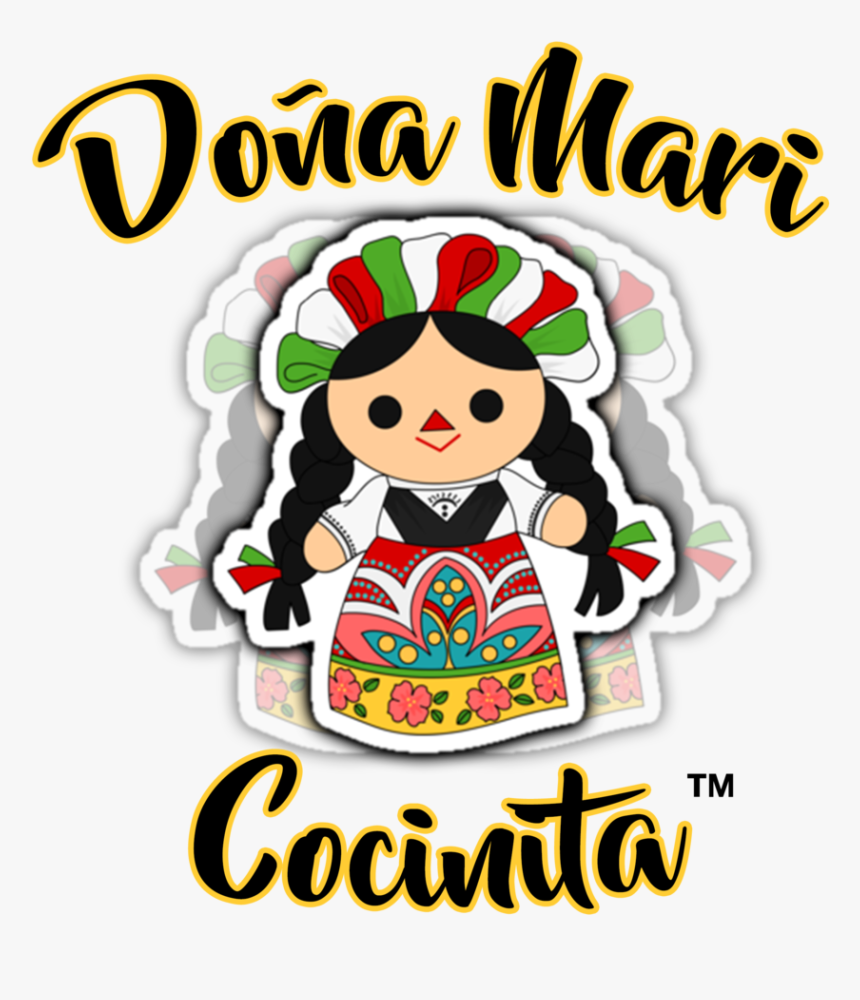 Muñequitas Mexicanas Con Nombres , Png Download - Dona Mari Cocinita, Transparent Png, Free Download