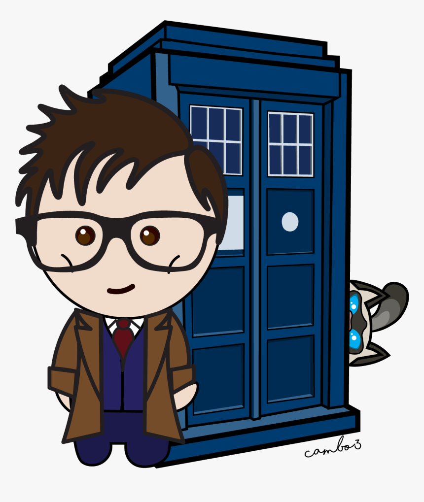 The 11th Doctor - Cartoon, HD Png Download, Free Download