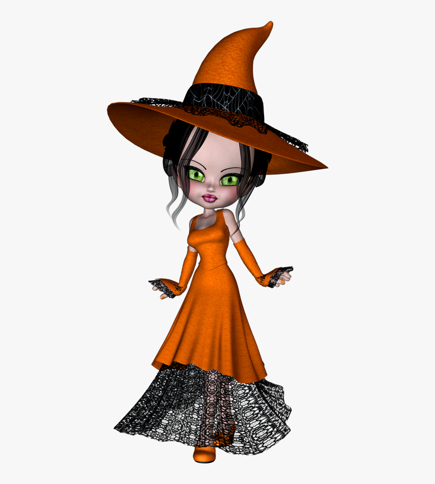Imagen Halloween Crafts, Halloween Doll, Halloween - Brujas Lindas Reales, HD Png Download, Free Download