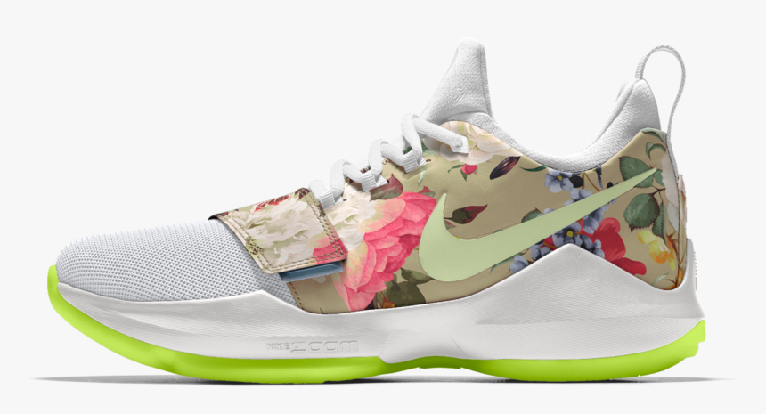 Nike Pg 1 Floral, HD Png Download, Free Download