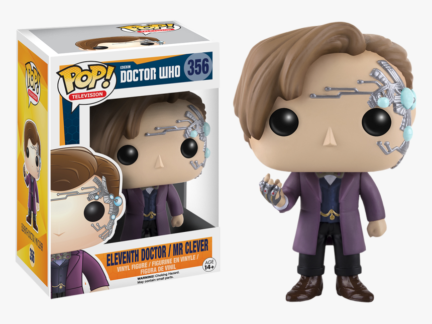 11th Doctor / Mr Clever Pop Vinyl Figure - Funko Pop Doctor Who 11, HD Png Download, Free Download