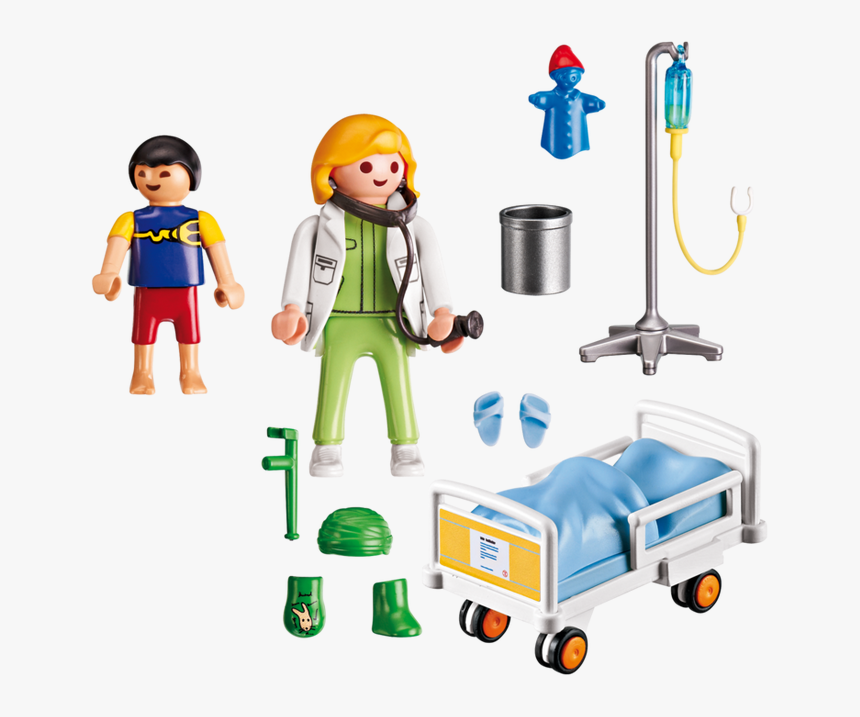 Doctor Con Niño - Playmobil Doctor, HD Png Download, Free Download