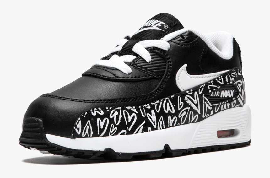 Air Max 90 Print Ltr 844618 - Sneakers, HD Png Download, Free Download