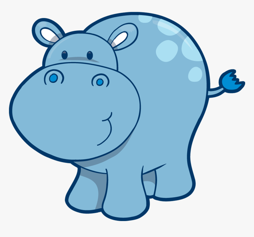 Clip Art Collection Of Free Hippo - Hippopotamus Clipart, HD Png Download, Free Download