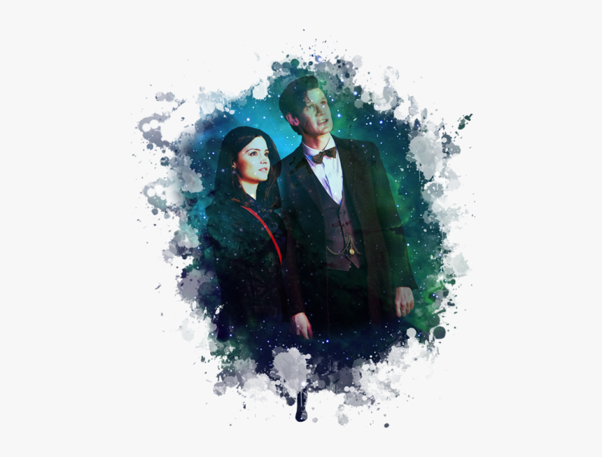 Clara And The Doctor Fanart - Illustration, HD Png Download, Free Download