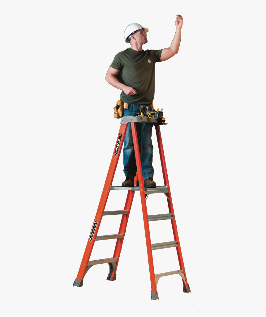 Man On Step Ladder, HD Png Download, Free Download