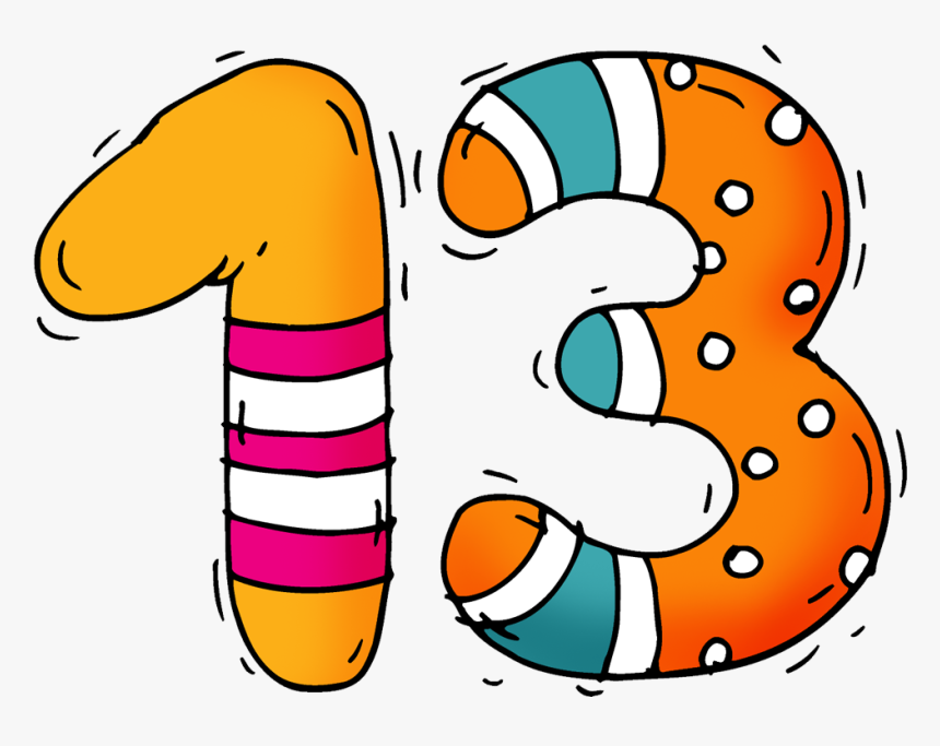 13 Clipart, HD Png Download, Free Download