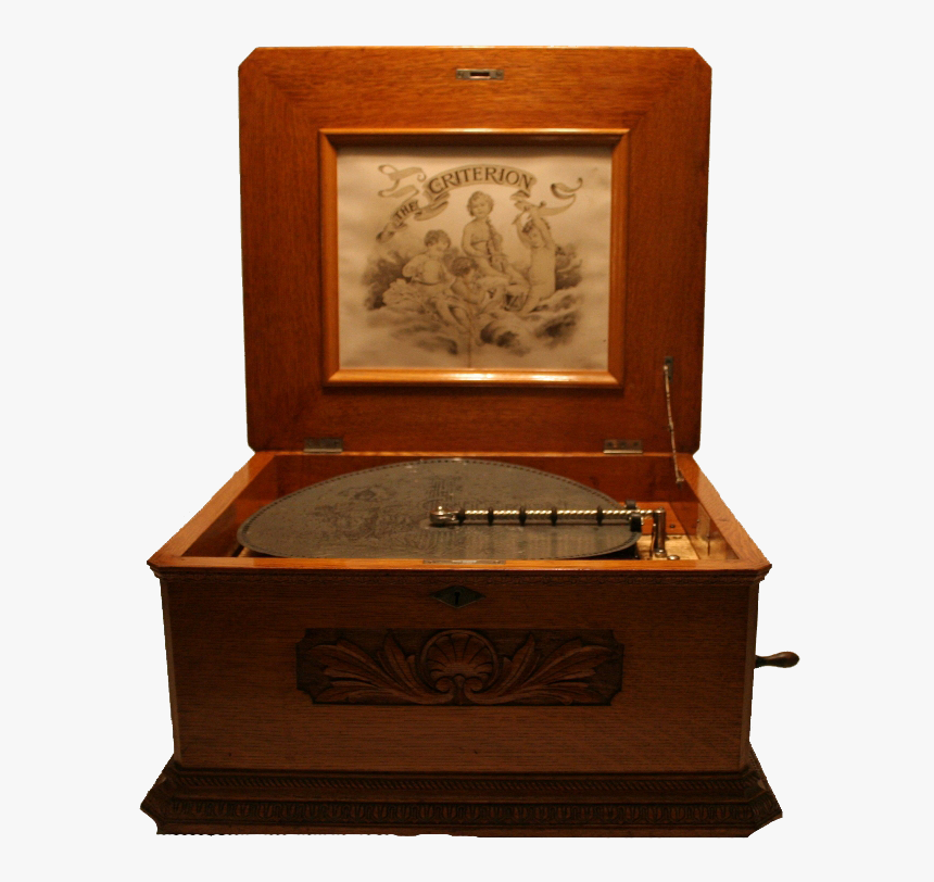 Criterion 15 3/4″ Disc Music Box - Music Box Gif Transparent, HD Png Download, Free Download