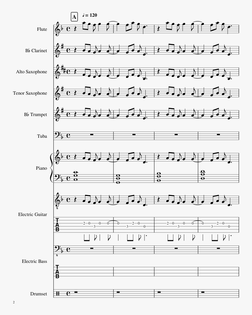 Hometown Sheet Music For Piano Download Free In - Hometown Twenty One Pilots Notes, HD Png Download, Free Download