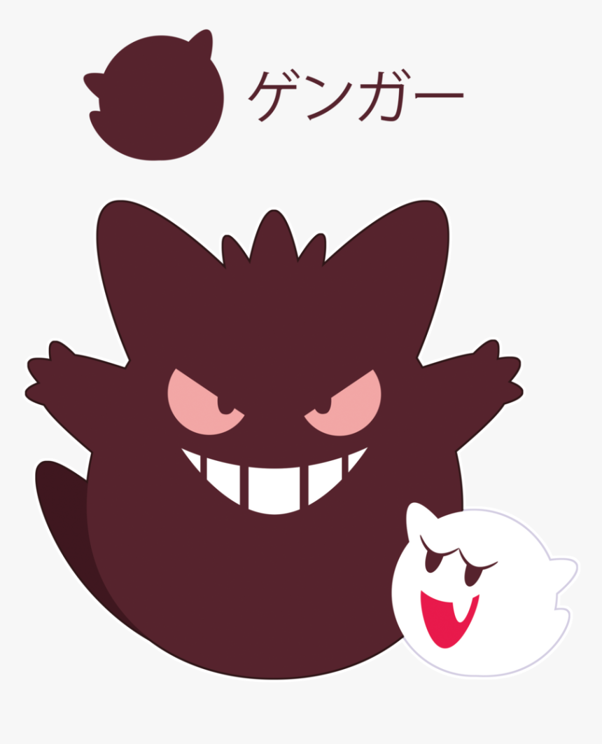 Gengar Ghost Pokemon, Comic Books Art, Kawaii Things, - Gengar, HD Png Download, Free Download