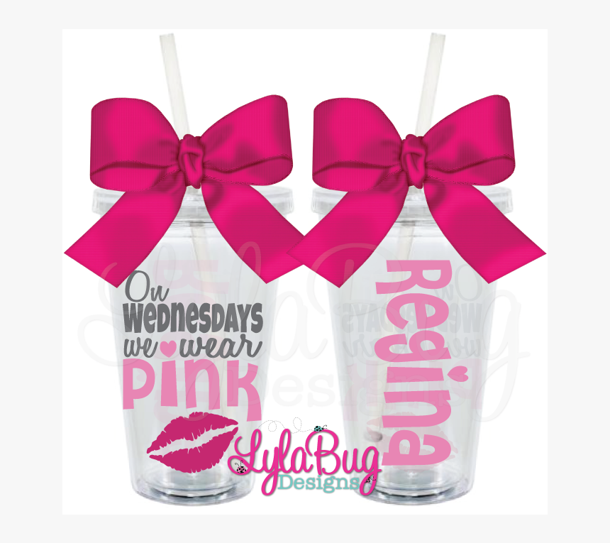 Wednesdays We Wear Pink Tumbler - Keep Calm And Scan On Cup, HD Png Download, Free Download