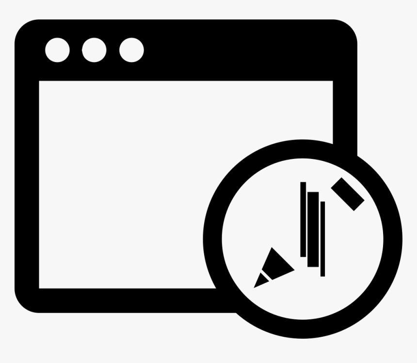 Window With Editing Symbol - Remote Desktop Svg, HD Png Download, Free Download