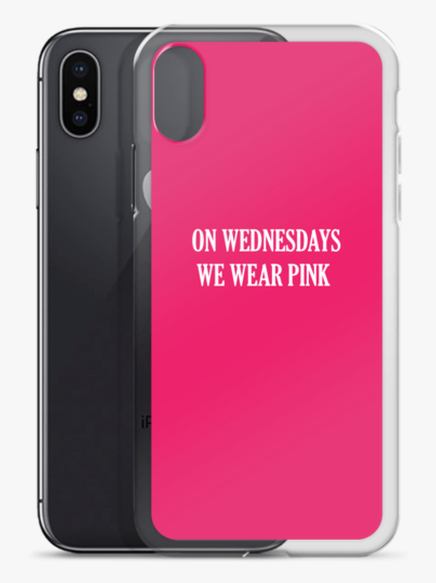 On Wednesday We Wear Pink Iphone Case - Smartphone, HD Png Download, Free Download