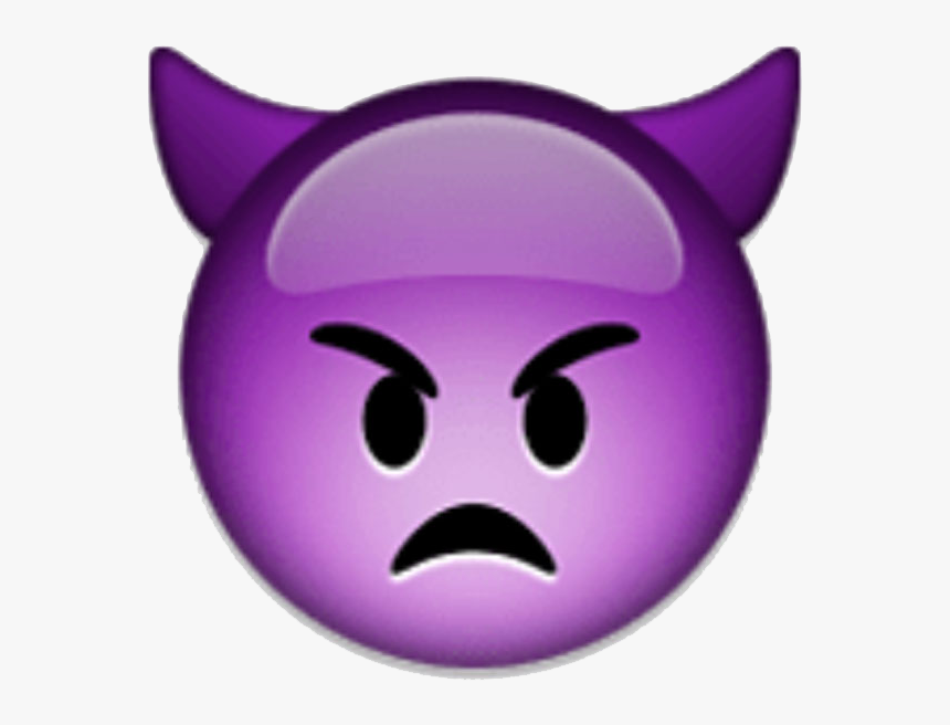 Emoji Del Diablito Morado, HD Png Download, Free Download