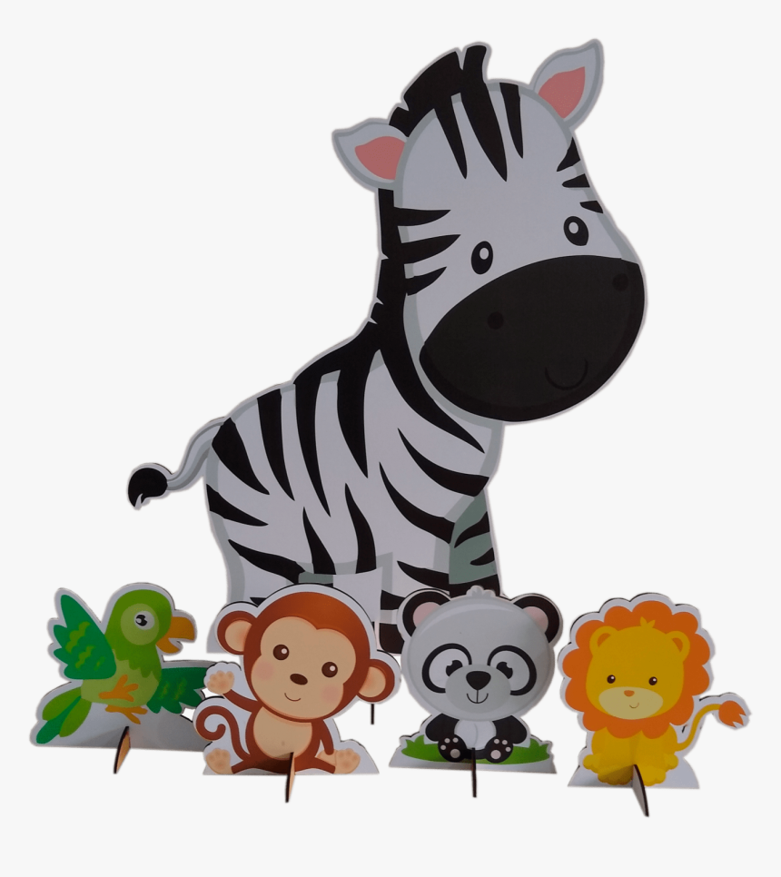 Kit De Displays Safari - Monkey Clip Art For Kids, HD Png Download, Free Download