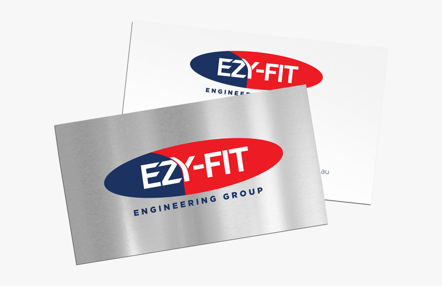Ezy Fit Business Cards2 - Signage, HD Png Download, Free Download