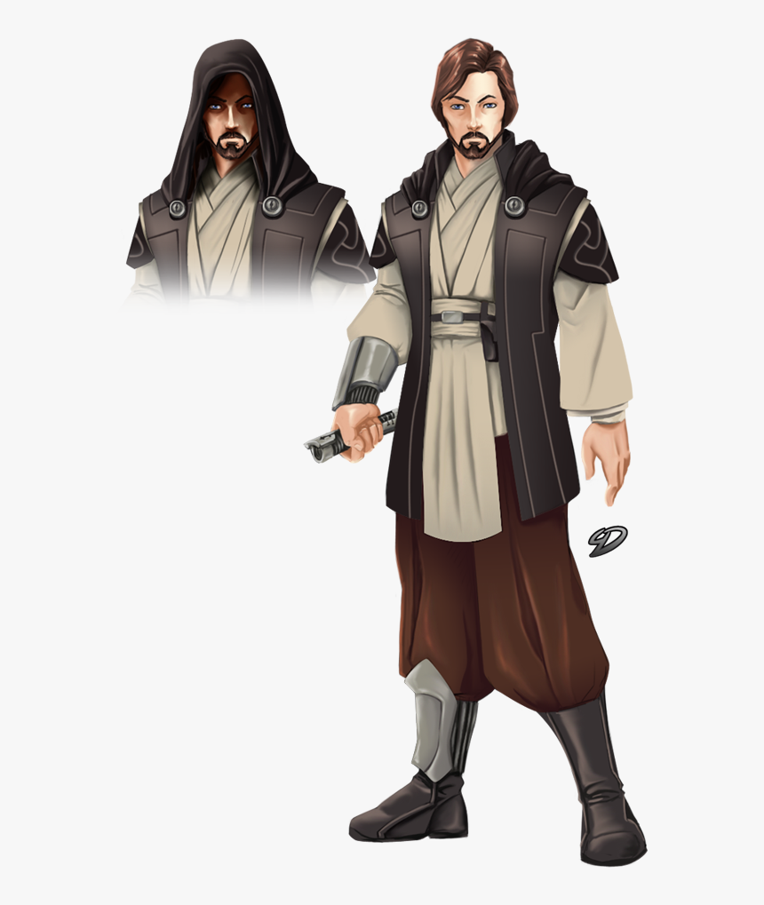 The Sorrow Of Light - Jedi Knight Robes, HD Png Download - kindpng.