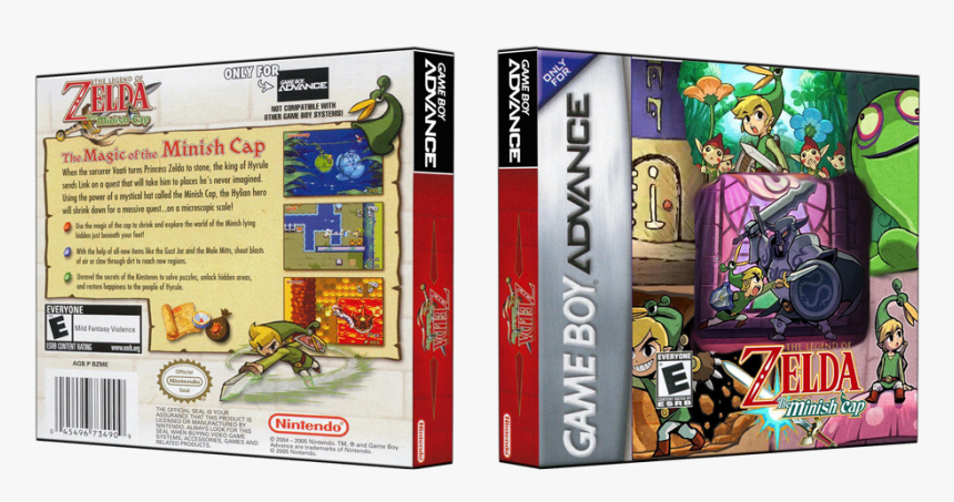 Zelda Minish Cap Cover, HD Png Download, Free Download