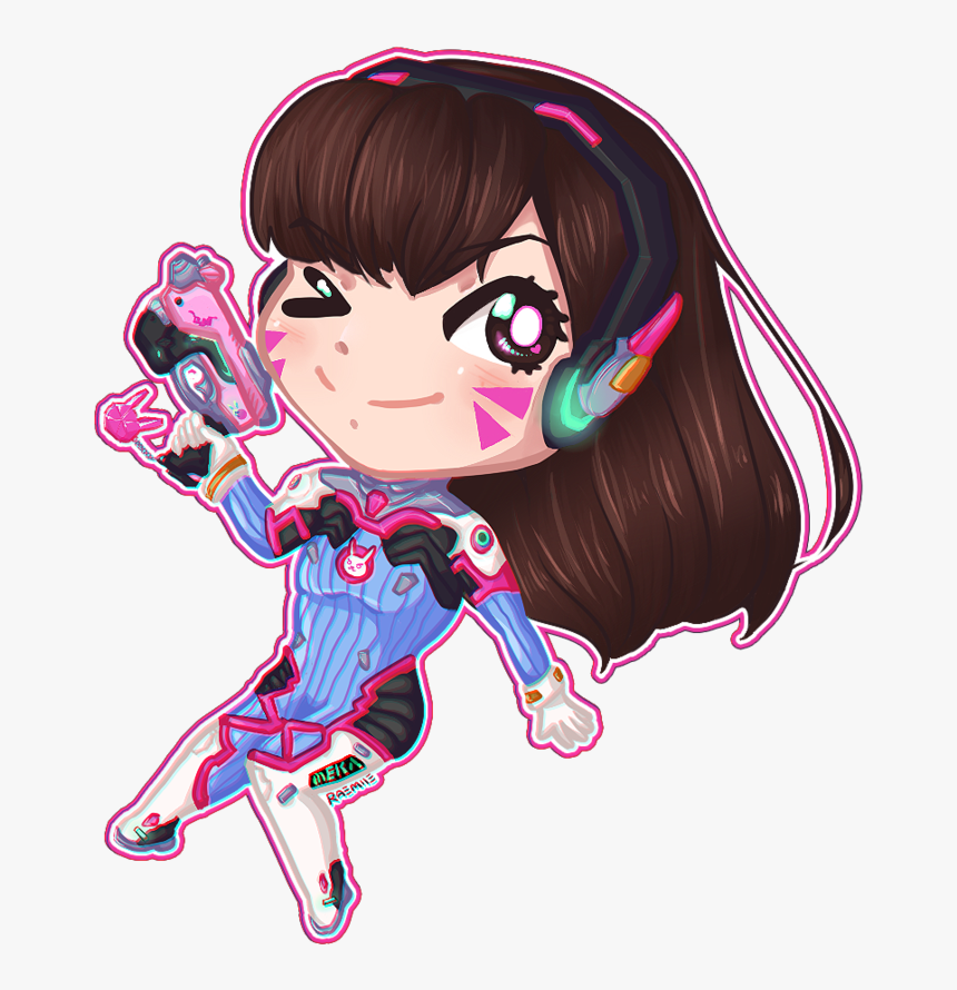 Dva Drawing Diva - Cartoon, HD Png Download - kindpng Dva Drawing Diva - Cartoon, HD Png Download - kindpng