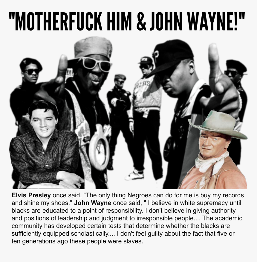 Gbrm Motherfuck Him And John Wayne Dev Master - Public Enemy Fuck Him And John Wayne, HD Png Download, Free Download