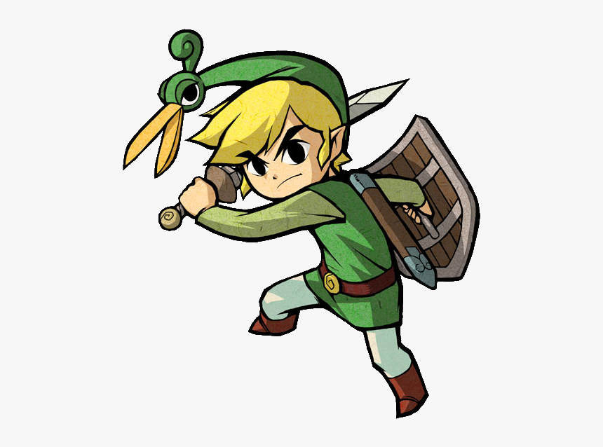 Link The Legend Of Zelda Minish Cap, HD Png Download, Free Download