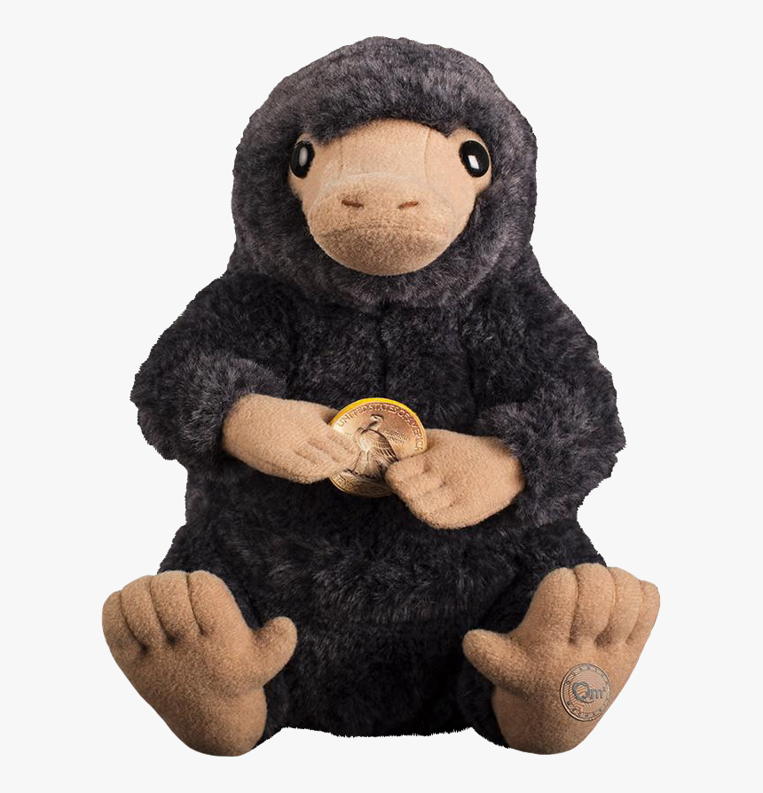 Png Black And White Stock Fantastic Beasts And Where - Fantastic Beasts Niffler Soft Toy, Transparent Png, Free Download