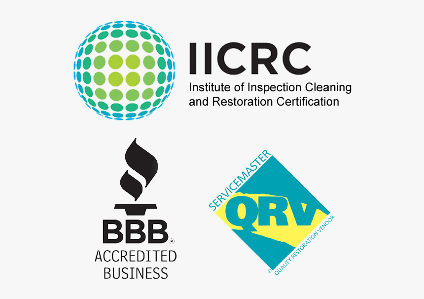 Logos For The Iicrc, Bbb, And Qrv - Iicrc Logo, HD Png Download, Free Download