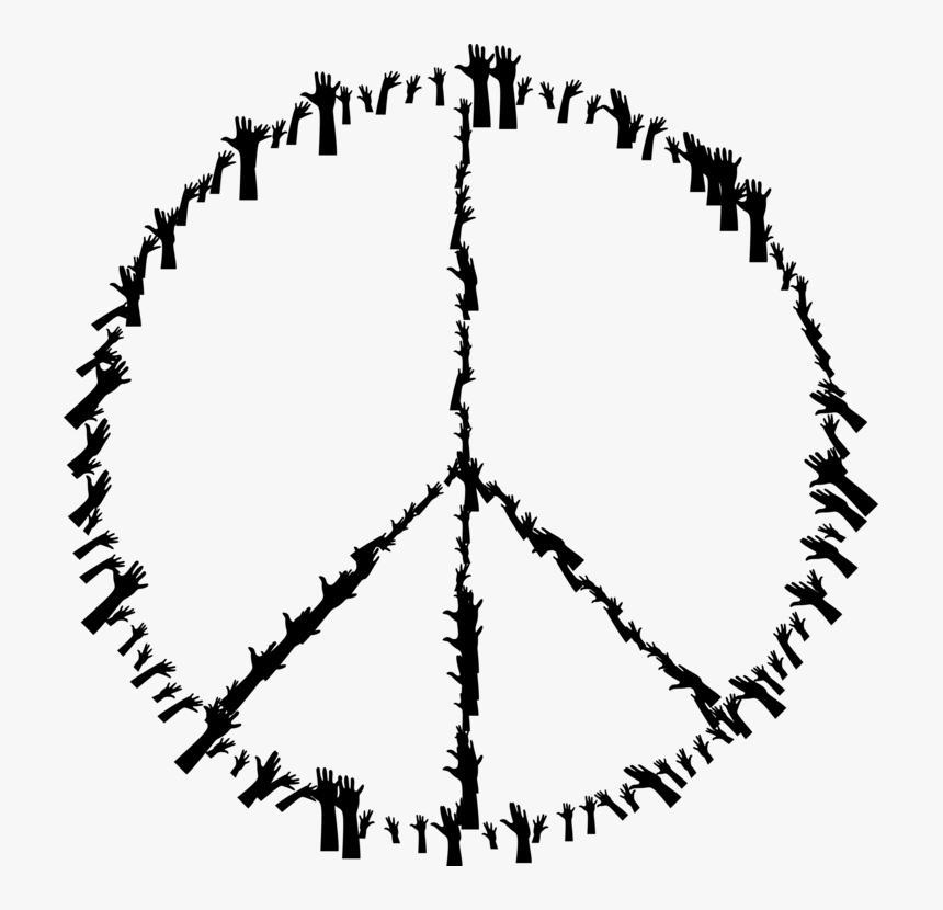 Line,symbol,peace - Circle, HD Png Download, Free Download