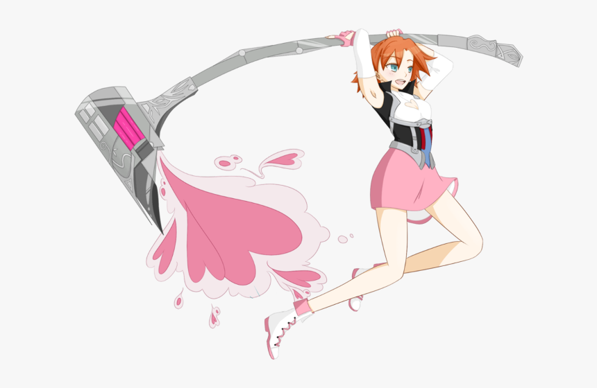 Rwby Rwbynora Nora Anime Fight - Nora Valkyrie, HD Png Download, Free Download