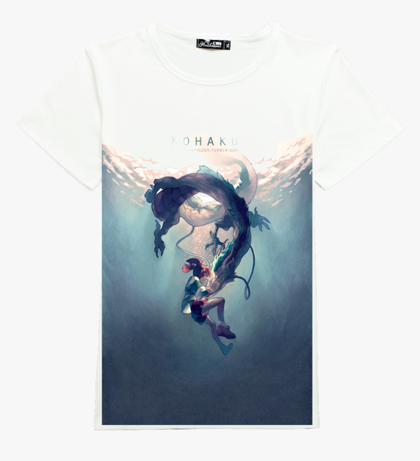 Spirited Away Png Anime Spirited Away Short Sleeve - Spirited Away Anime Fanart, Transparent Png, Free Download