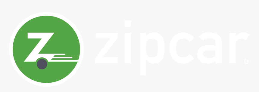 White Zipcar Logo, HD Png Download, Free Download