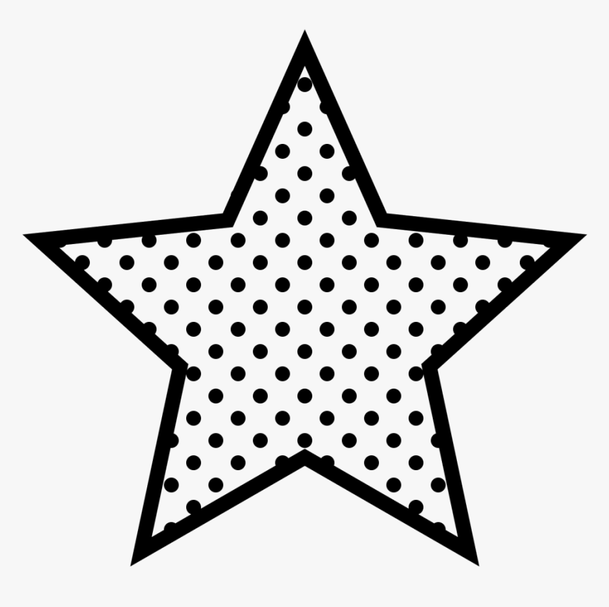 Black Star Png Image - Intricate Star Designs, Transparent Png, Free Download