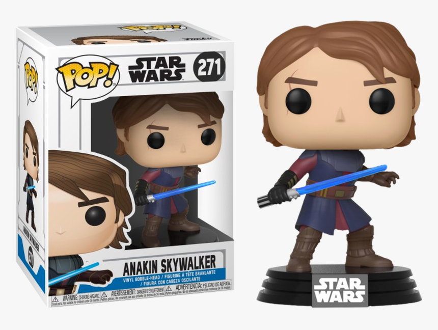 Clone Wars - Anakin Skywalker Funko Pop, HD Png Download, Free Download