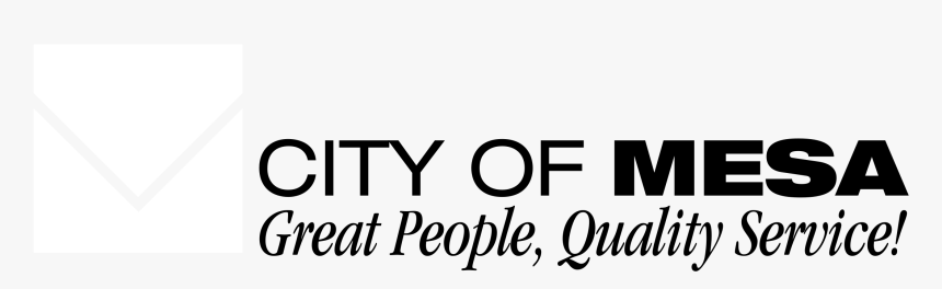 City Of Mesa Logo Black And White - Graphics, HD Png Download, Free Download