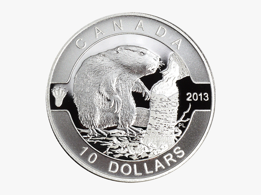 Canada 2013 10$ The Beaver 2013 O Canada 1/2 Oz Proof - Quarter, HD Png Download, Free Download