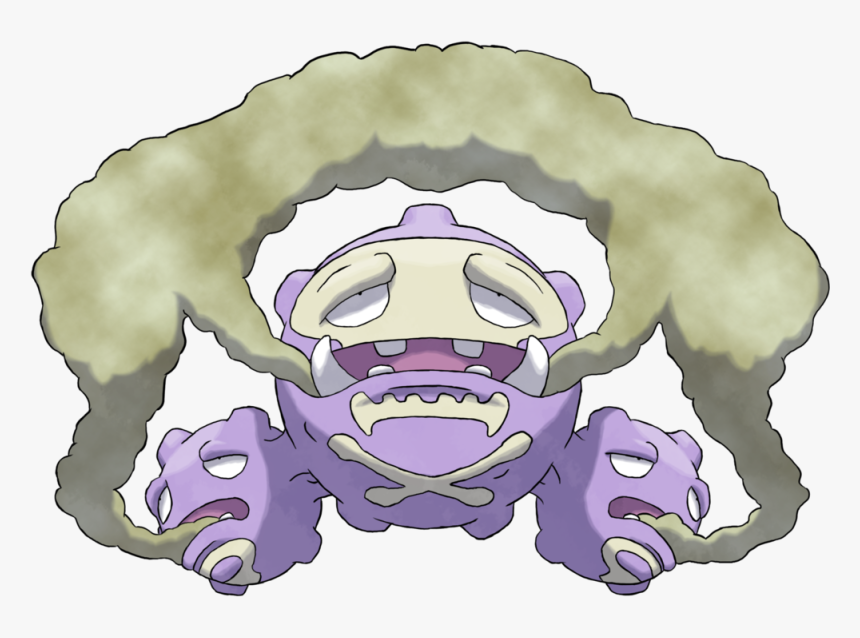 Weezing Full Hd Pictures - Mega Weezing, HD Png Download, Free Download