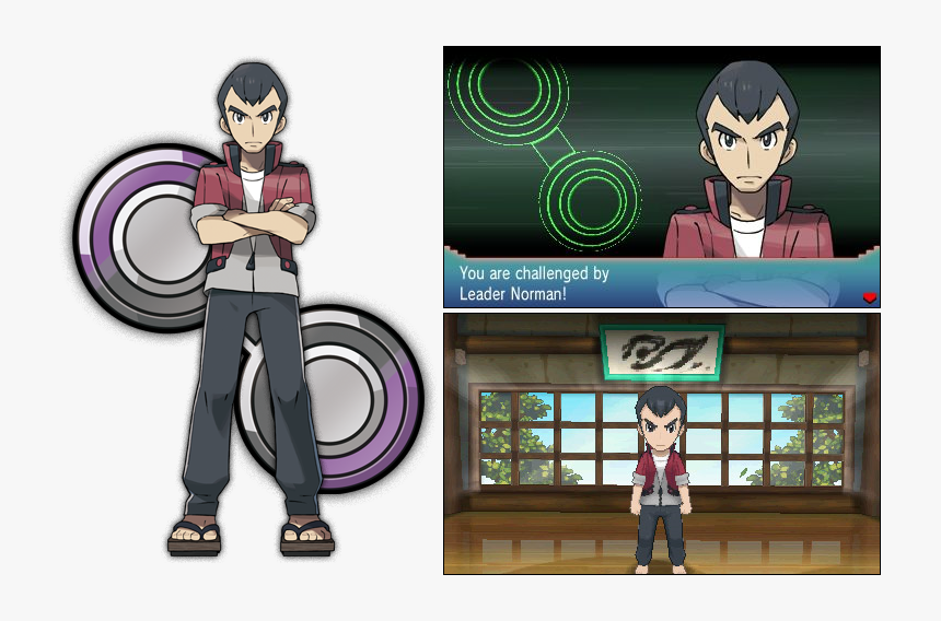 Pokemon Dad 1 - Norman Pokemon, HD Png Download, Free Download