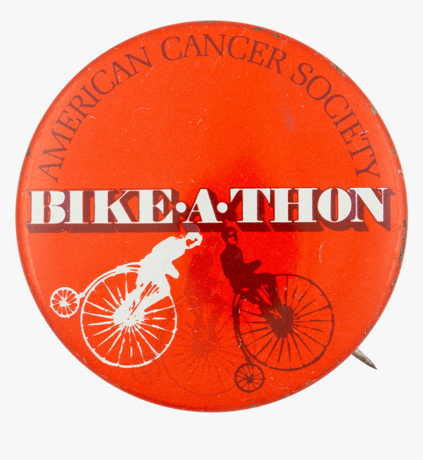 American Cancer Society Bike A Thon Event Button Museum - Circle, HD Png Download, Free Download