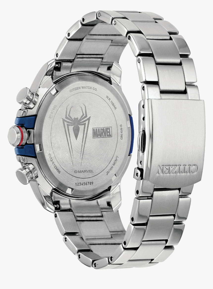 Citizen Eco Drive Spider Man, HD Png Download, Free Download