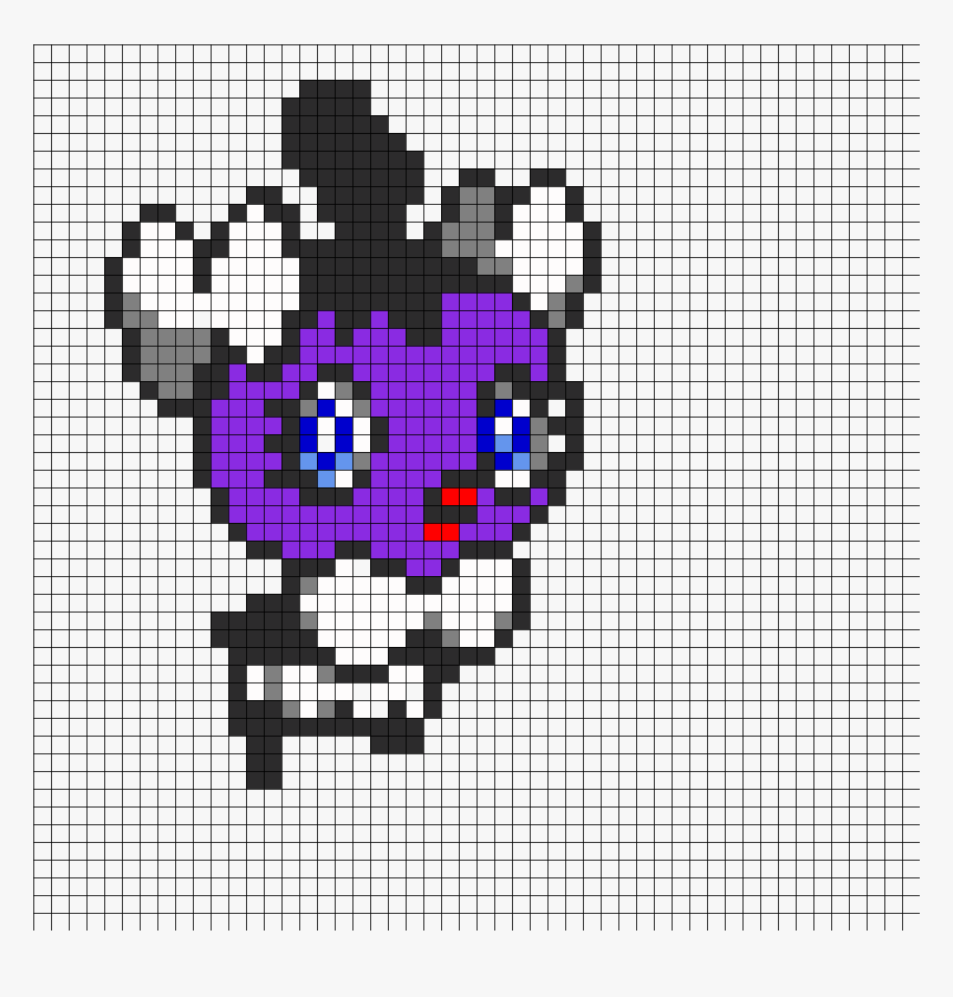 Gothita Pokemon Perler Bead Pattern / Bead Sprite - Motif, HD Png Download, Free Download