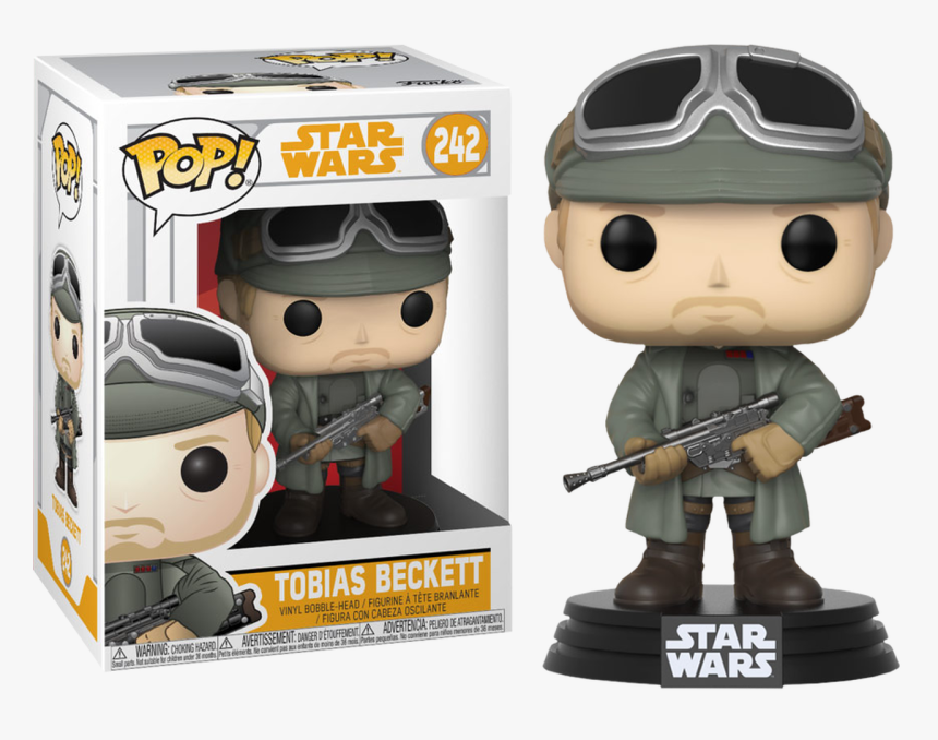 Tobias Beckett With Rifle Pop Vinyl Figure - Star Wars Solo Funko Pop, HD Png Download, Free Download