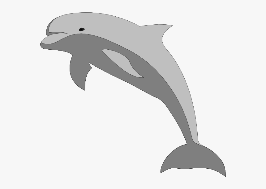 Dolphin Clip Art At - Blue Dolphin Clipart, HD Png Download, Free Download