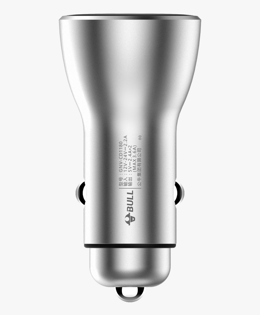 Digital Display Car Charger - Bottle, HD Png Download, Free Download