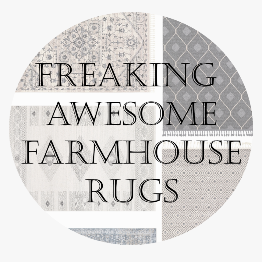 Freaking Awesome Farmhouse Rugs - Farmhouse Grey And White Rug, HD Png Download, Free Download