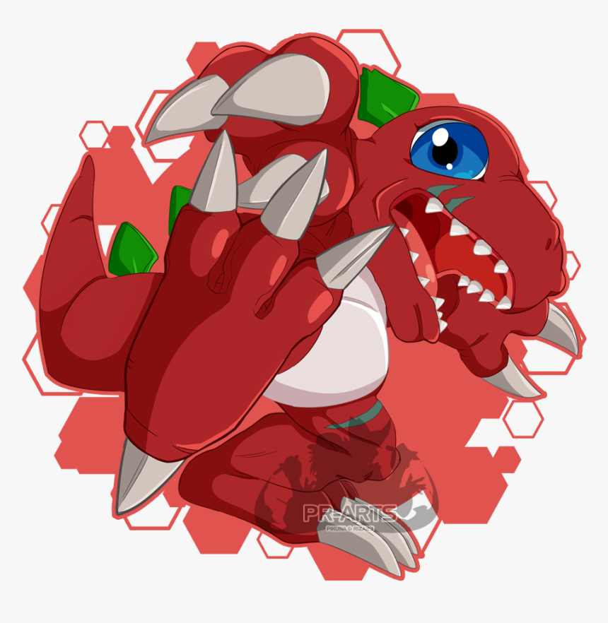 Tyranomon Fan Art, HD Png Download, Free Download