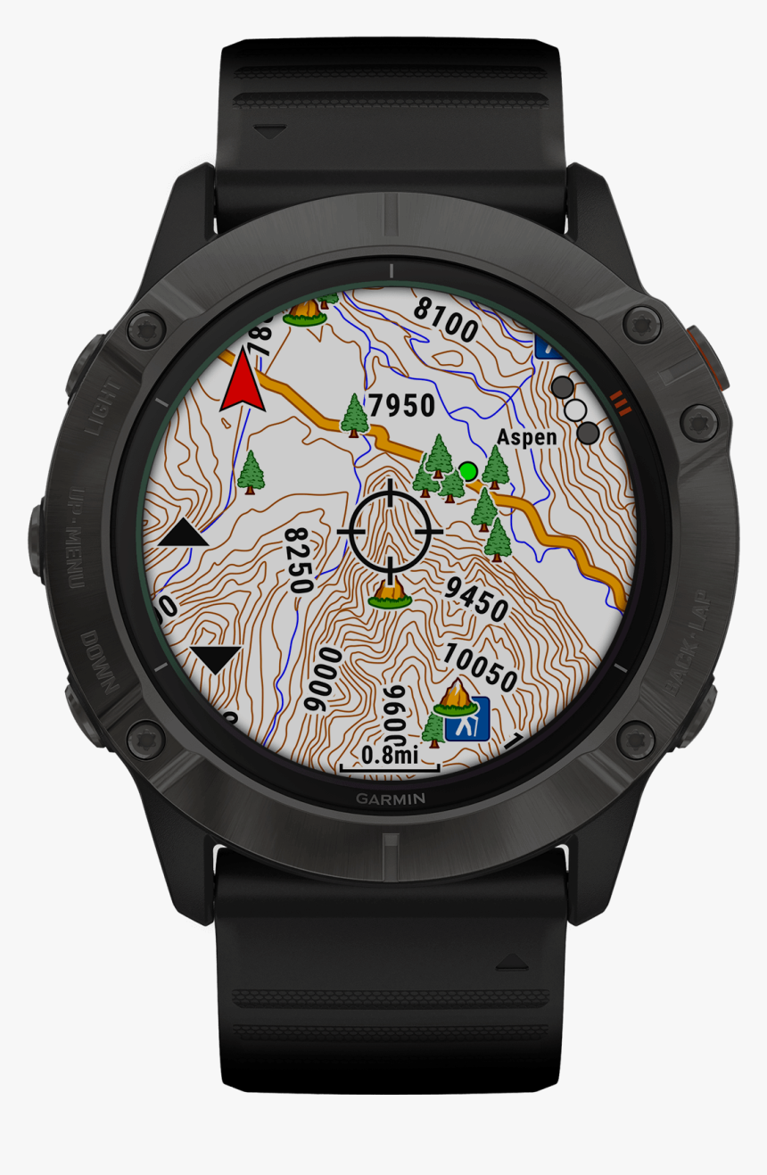 Fenix 6 Gps, HD Png Download, Free Download